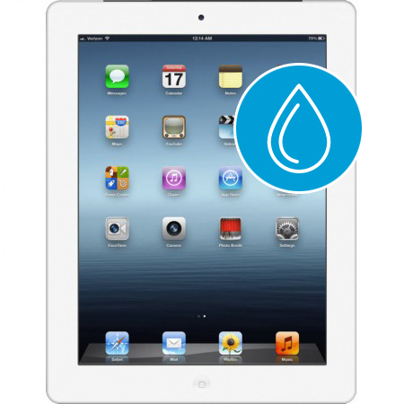 iPad 3rd Gen Water Damage Diagnostic